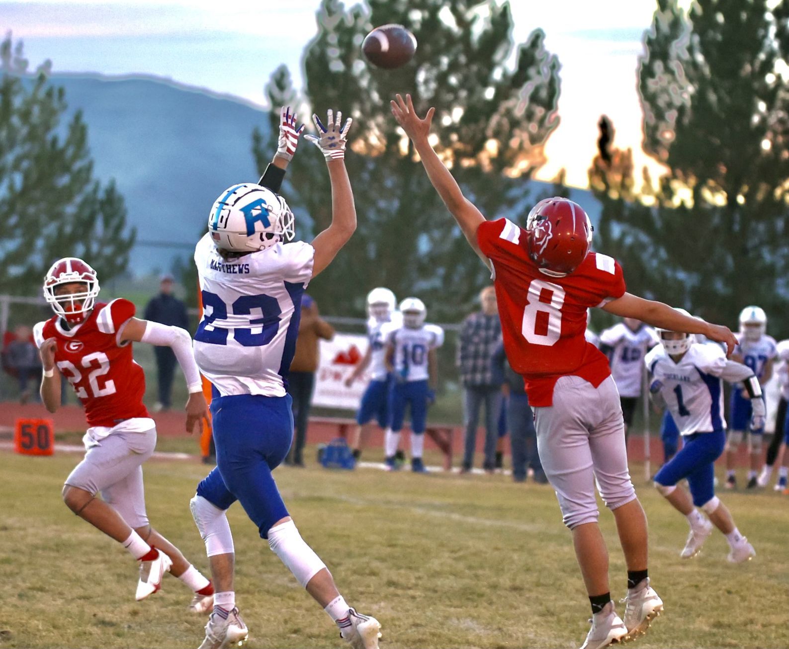 Grace Rockland football Wes Matthews